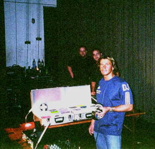 Dj MB Paradise und Technikernteam