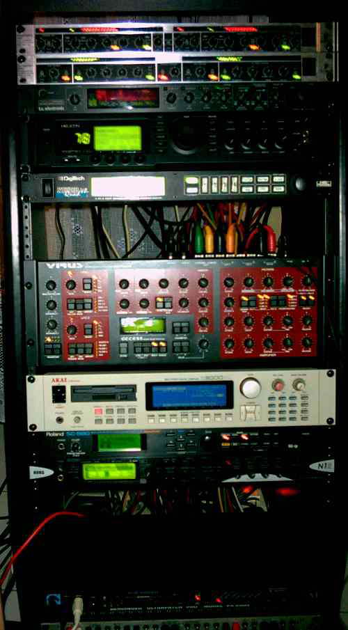 Equipment Producing im Studio