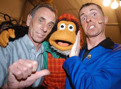 Klaus und Willi mit Erry Stoklosa von de Black F��ss