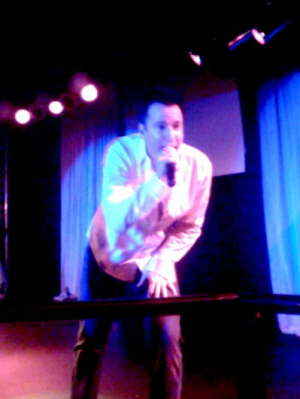 Michael Wendler auf der B�hne bei gemeinsamer Veranstaltung im September 2007